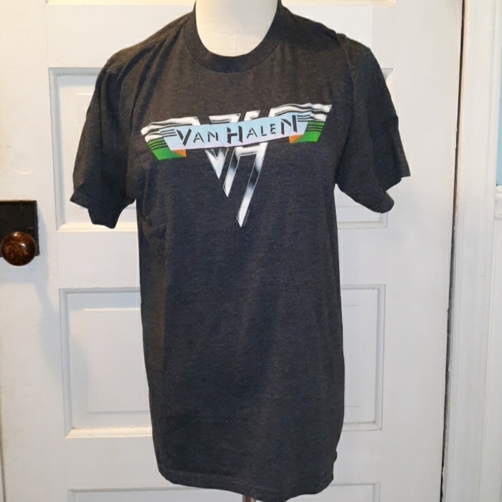 Van Halen gray shirt medium